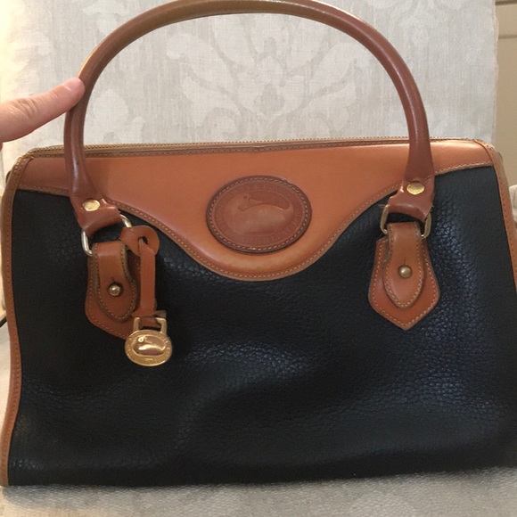 Dooney & Bourke Handbags - DOONEY & BOURKE All Weather Satchel In Navy